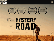 Tablet Screenshot of mysteryroadmovie.com